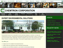 Tablet Screenshot of chemtron-corp.com